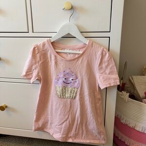 Seed Heritage Cupcake Sequin Shirt Size 7